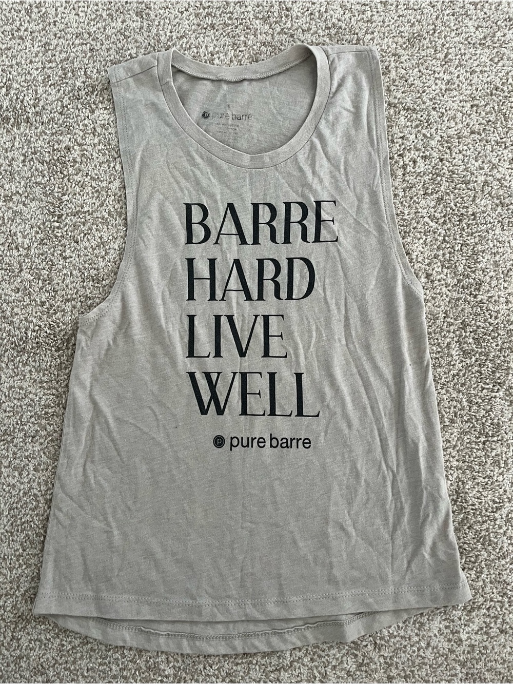 Pure Barre tank